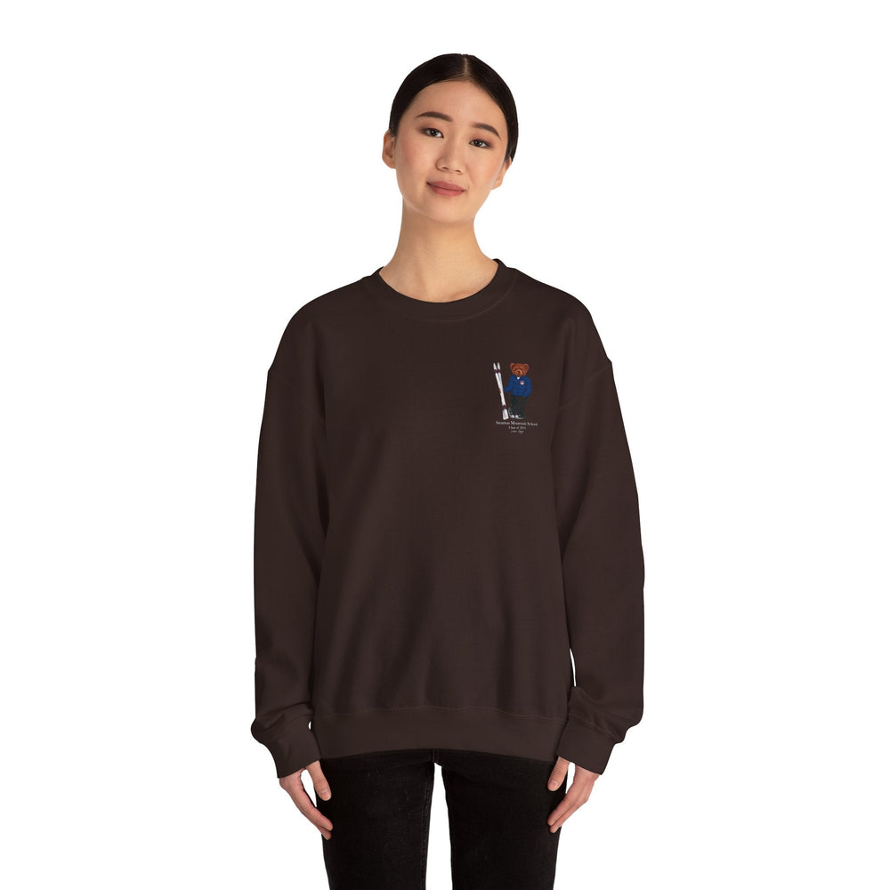 
                      
                        Stratton Mountain School Ski Crewneck (side) - Crew Dog
                      
                    