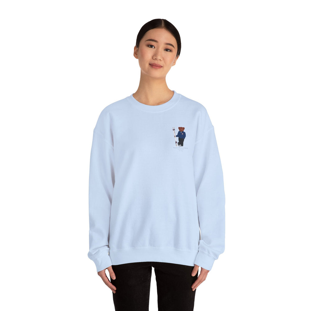 
                      
                        Stratton Mountain School Ski Crewneck (side) - Crew Dog
                      
                    