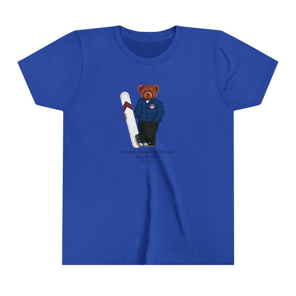 
                      
                        Stratton Mountain School Snowboarding Baby Tee - Crew Dog
                      
                    