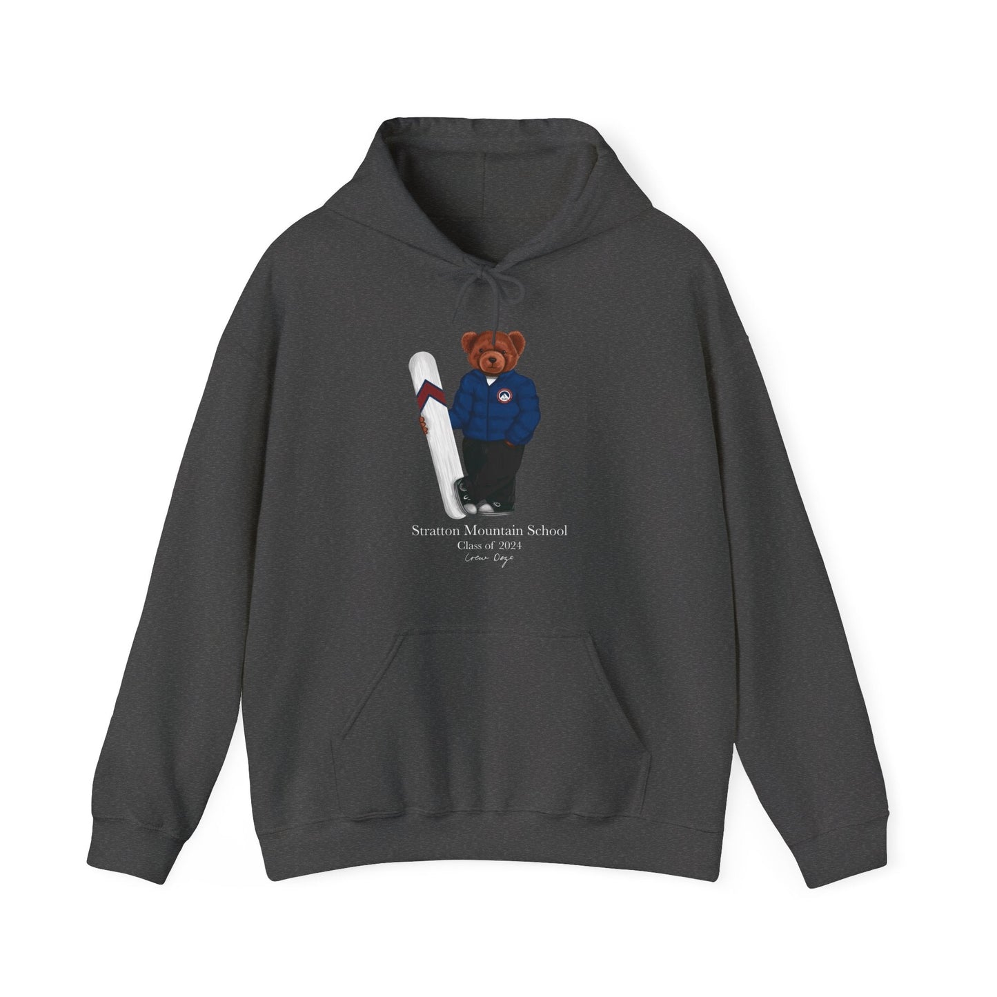 Stratton Mountain School Snowboarding Hoodie - Crew Dog