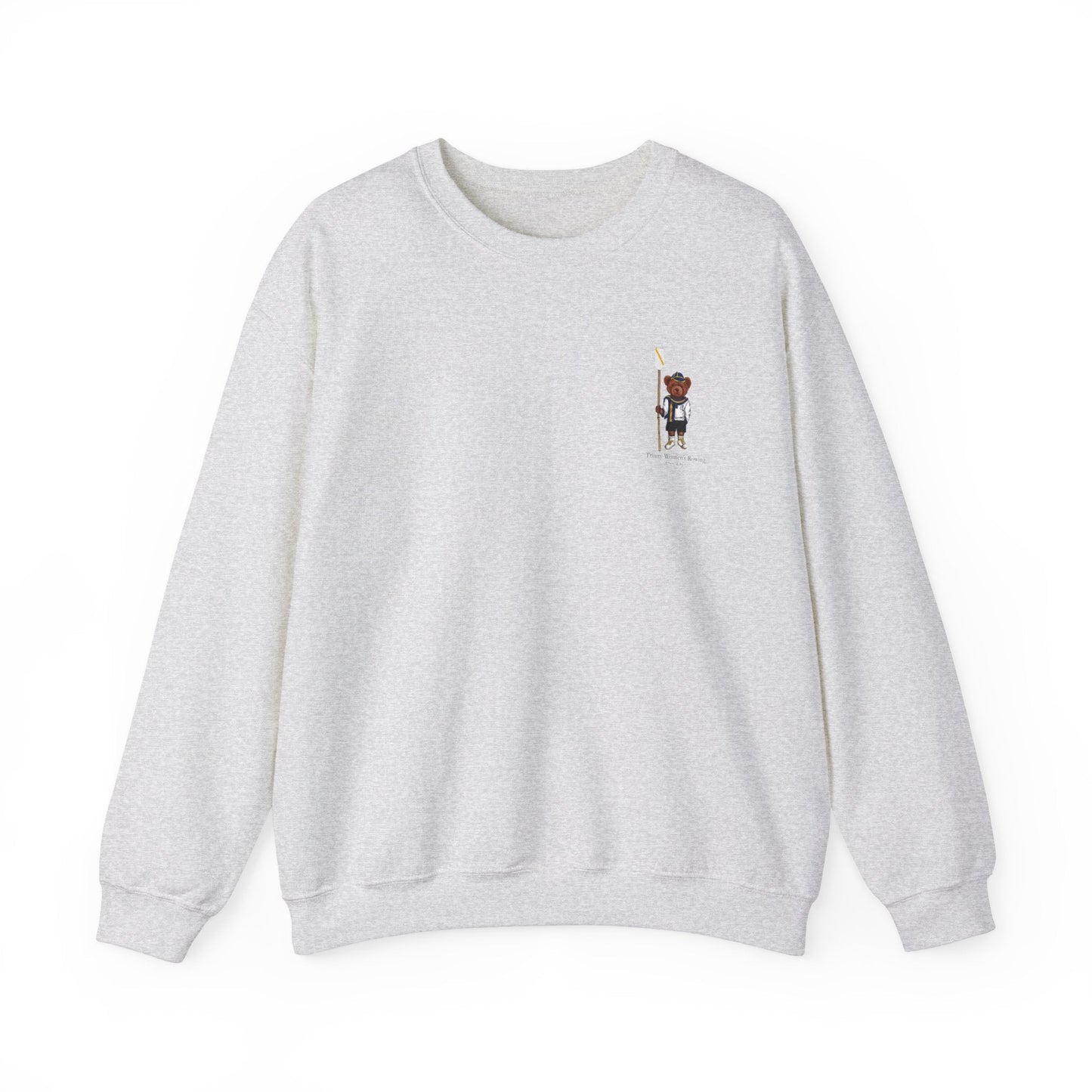 Trinity Women's Rowing Crewneck (side) - Crew Dog