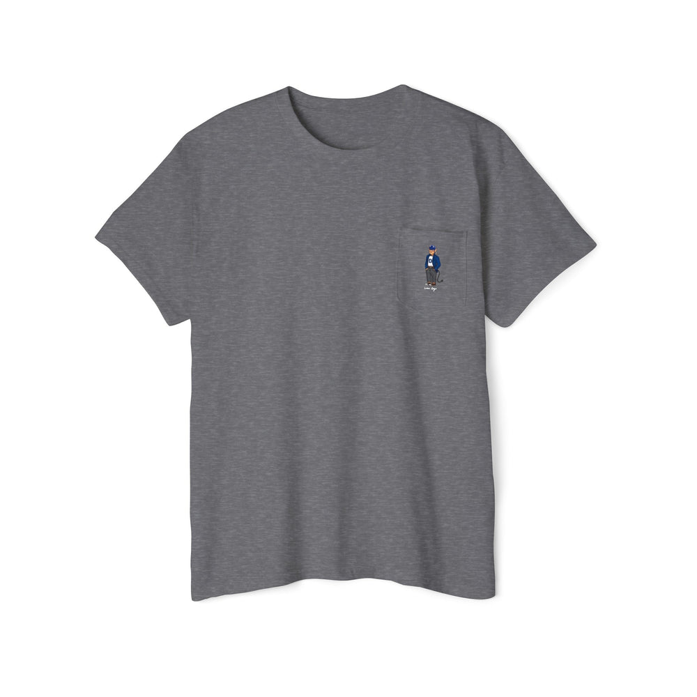 
                      
                        Tufts Uni Pocket Tee - Crew Dog
                      
                    