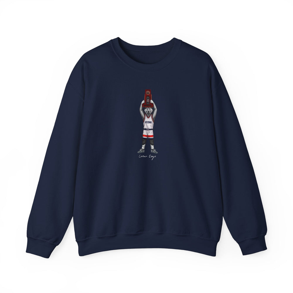 
                      
                        UConn 2024 National Champions Crewneck - Crew Dog
                      
                    