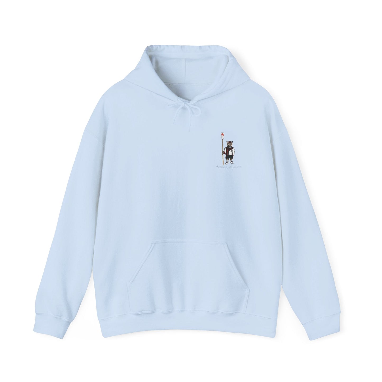 Washington State Rowing Hoodie (side) - Crew Dog