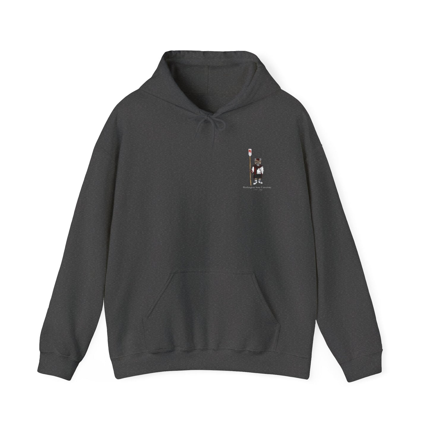 Washington State Rowing Hoodie (side) - Crew Dog